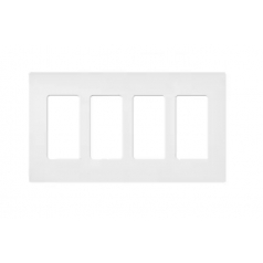 Lutron SATIN WALLPLATE 4GANG>