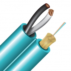 2 Strand 50/125 SSF & 2 x AWG Copper>