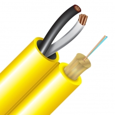 2 Strand 9/125 SSF & 2 x AWG Copper>