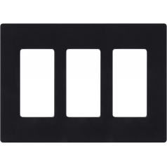 Lutron CLARO WALLPLATE 3 GANG>