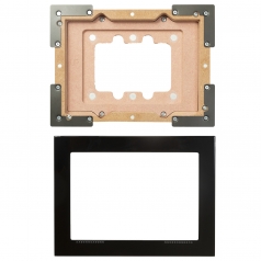 Elan Flush Mount Retro Kit for ITP-8 in (pieza) Negro>