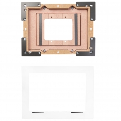 Elan Flush Mount Retro Kit for ITP-8 in (pieza) Blanco>