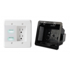 Acondicionador de corriente en pared Wattbox>