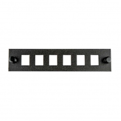 Plate (black), 6 hole opening for 6ea SC Simplex>