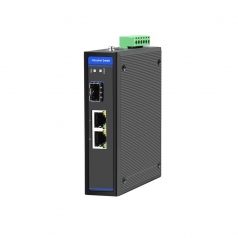 Industrial PoE+ 60W budget 2x 10/100/1000Base-Tx>