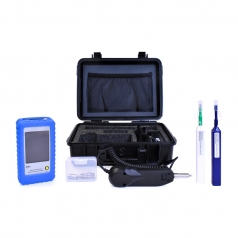 250X Fiber optic video inspection scope kit with LCD display>