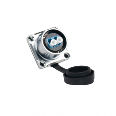 Tactical female duplex socket - Singlemode>